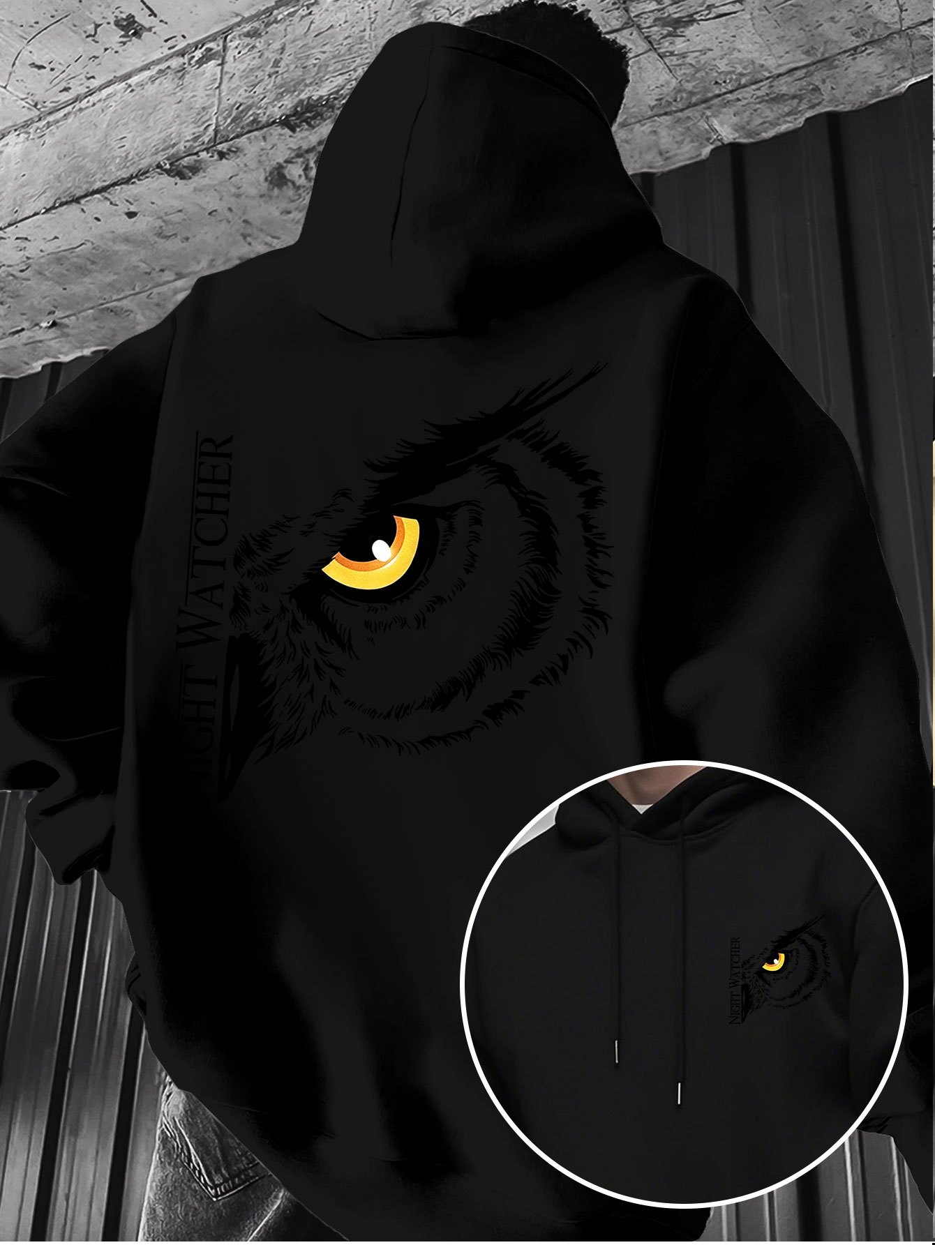 Night owl big eye pattern prin - đánh giá và giá Fashion Street Night